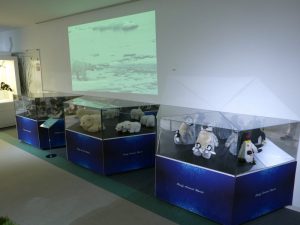 シュタイフ アニマルワールド展（横浜人形の家）会場の様子