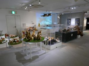 シュタイフ アニマルワールド展（横浜人形の家）会場の様子