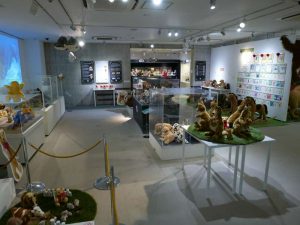 シュタイフ アニマルワールド展（横浜人形の家）会場の様子