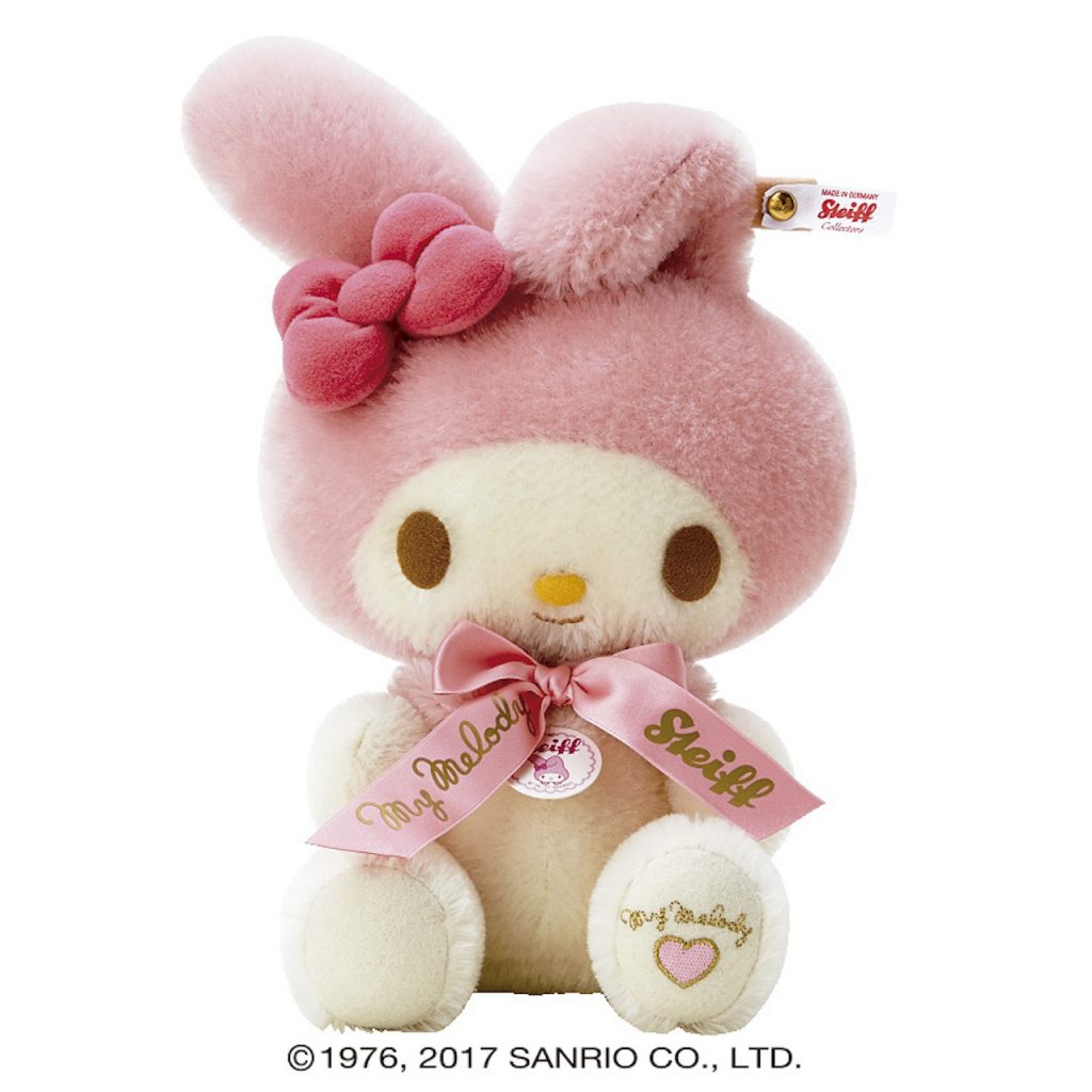 Steiff My Melody ぬいぐるみ　希少 マイメロディ × シュタイフ 11月3日予約開始 - 日本玩具文化財団