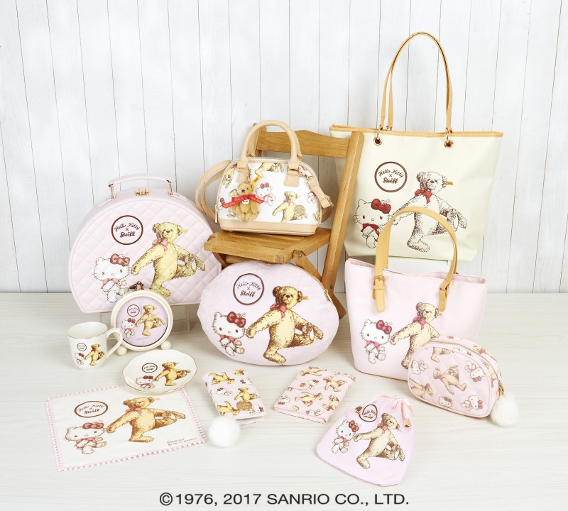 Hello Kitty × Steiff　バースデー記念コラボアイテム発売