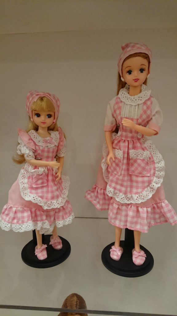 誕生５０周年リカちゃん展明石会場展示風景