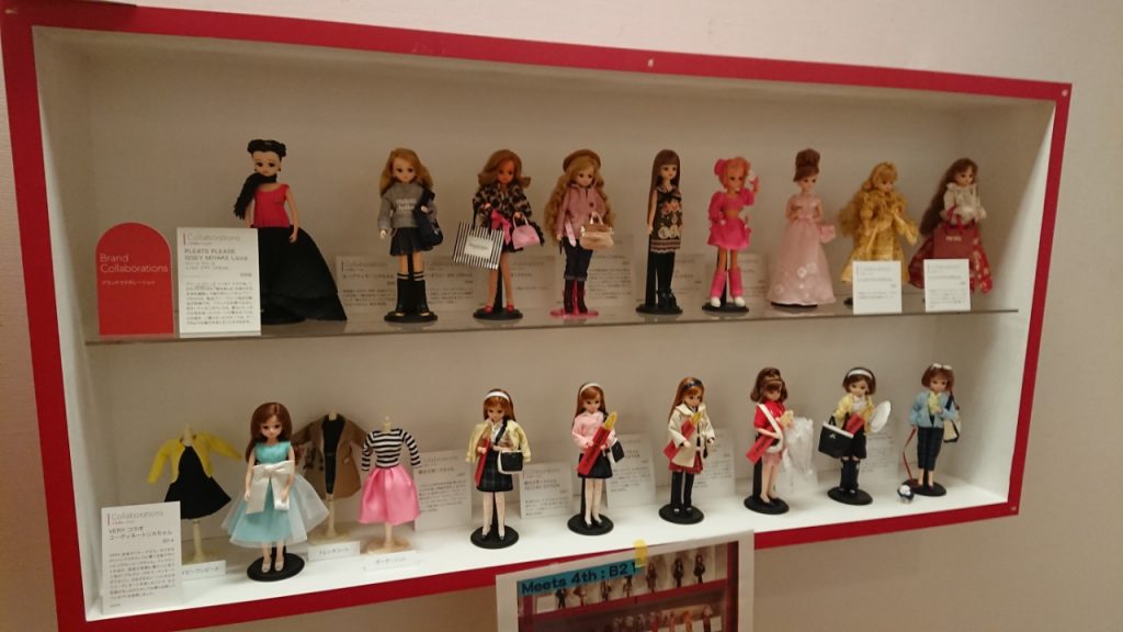 誕生５０周年リカちゃん展明石会場展示風景
