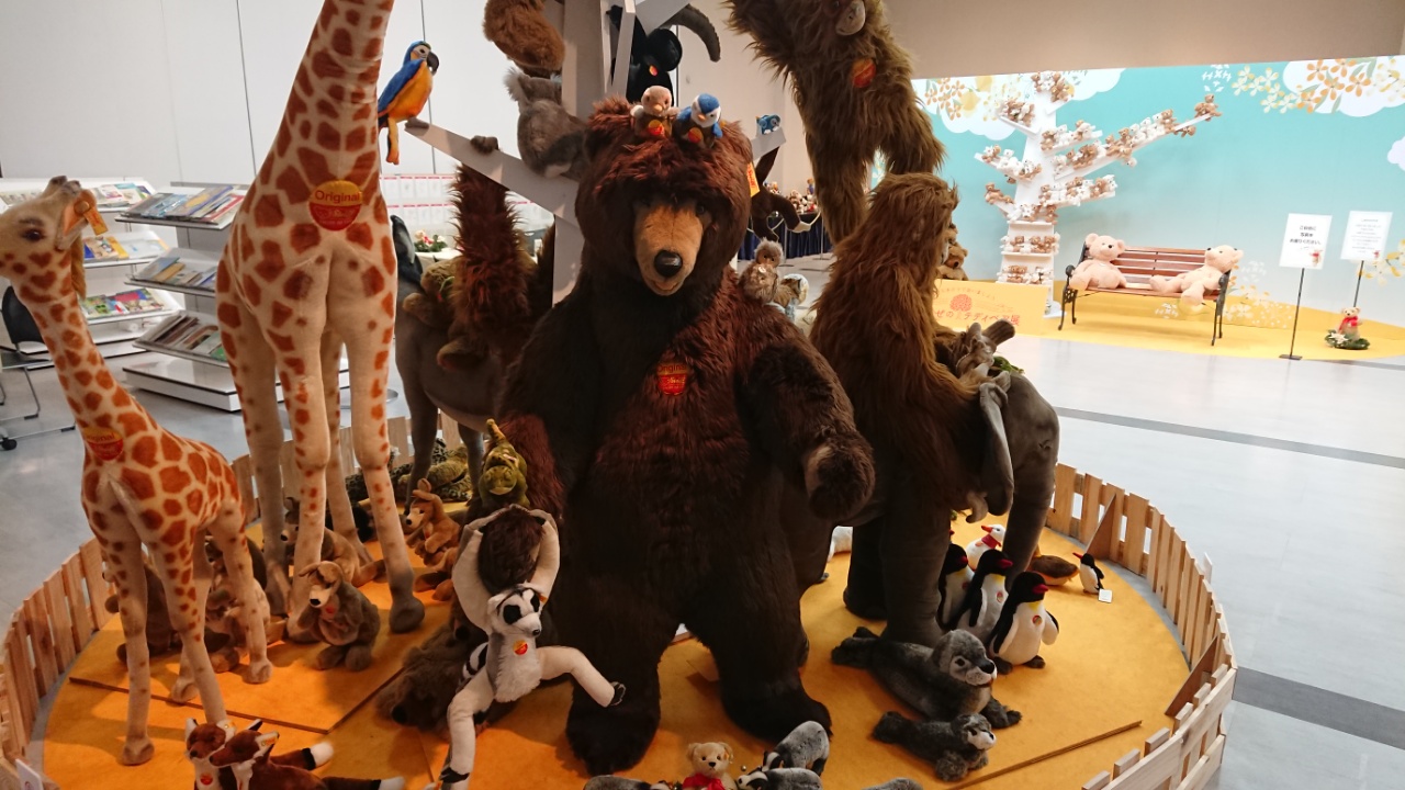 しあわせのテディベア展展示風景