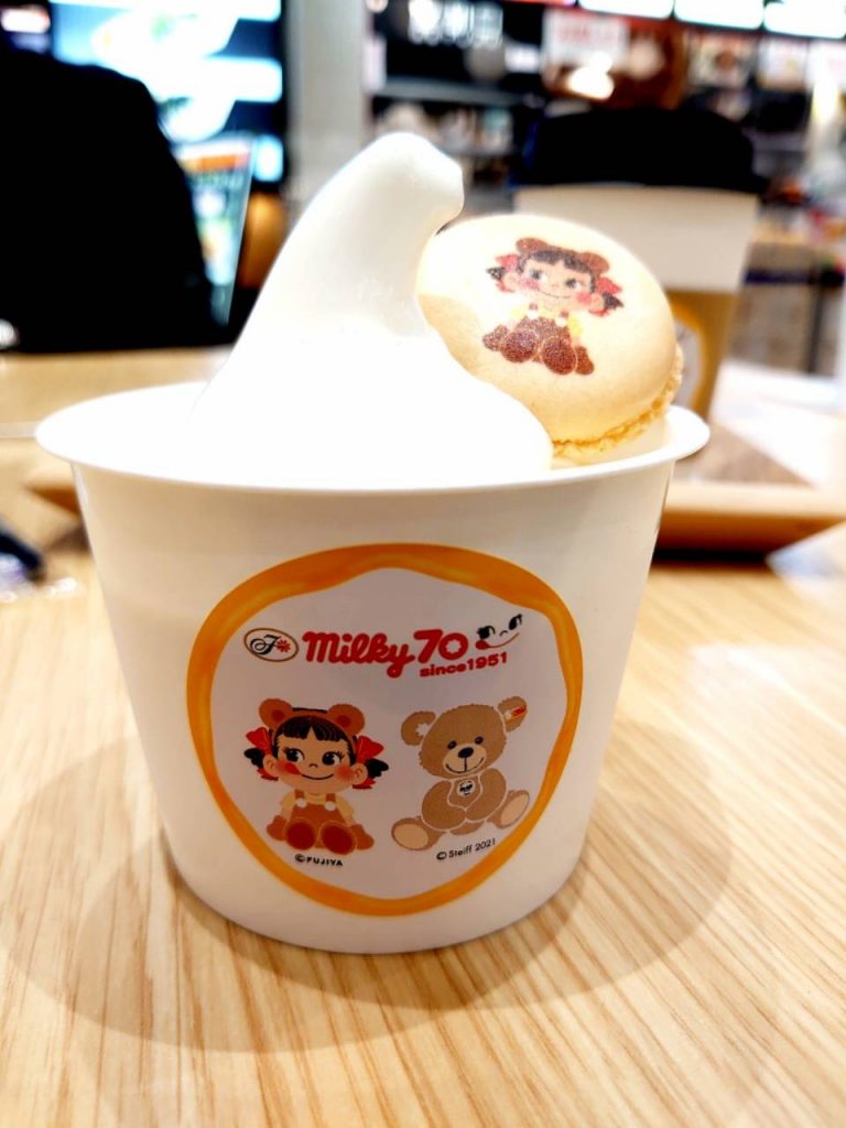 不二家ソフトクリーム