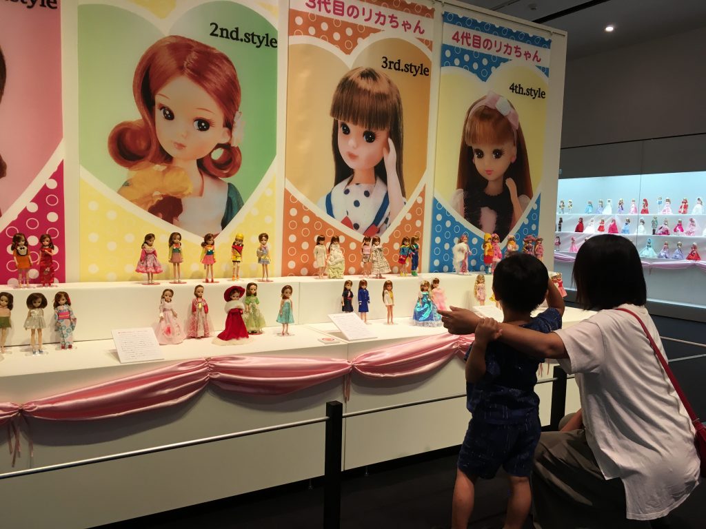 しあわせのリカちゃん展会場の様子