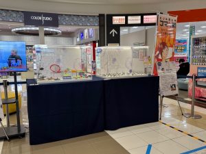 ベイブレード25周年記念「コマの魅力展」展示風景